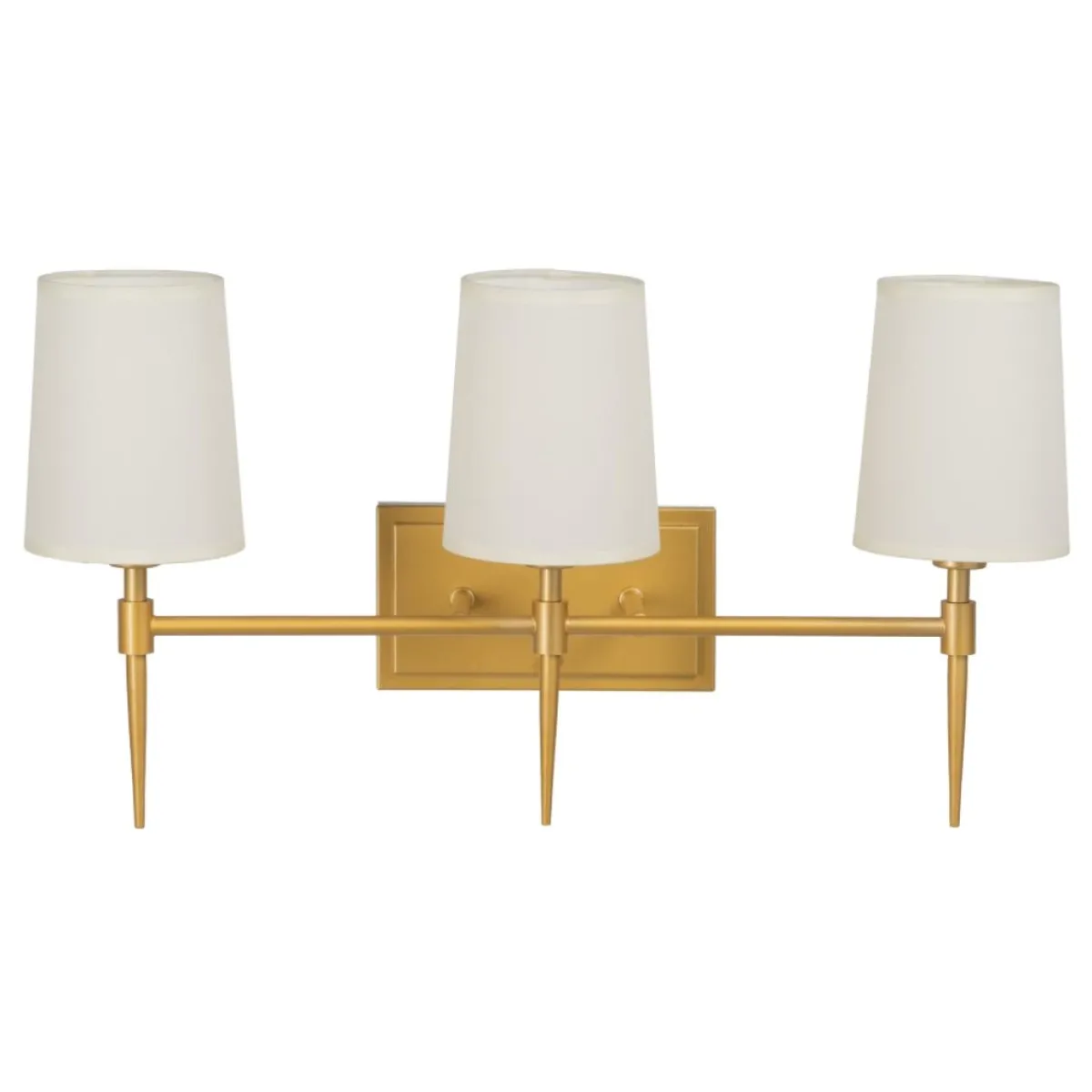 Hot MyMobel Aplique pared oro metal-tejido moderno 58 x 20 x 31,50 cm