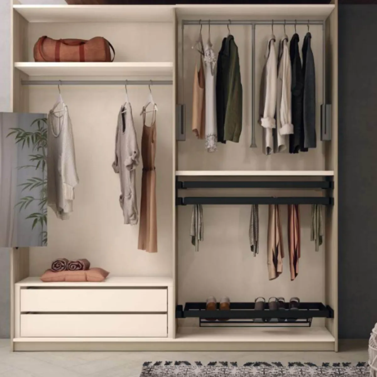 New MyMobel Armario 2 puertas correderas JAIDEN A09