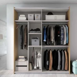 New MyMobel Armario 2 puertas correderas BARI 62