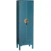 Sale MyMobel Armario 2 puertas y 2 cajones azul dm 55 x 33 x 185 cm