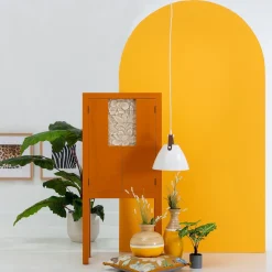Clearance MyMobel Armario cabinet calabaza dm salón 60 x 30 x 130 cm