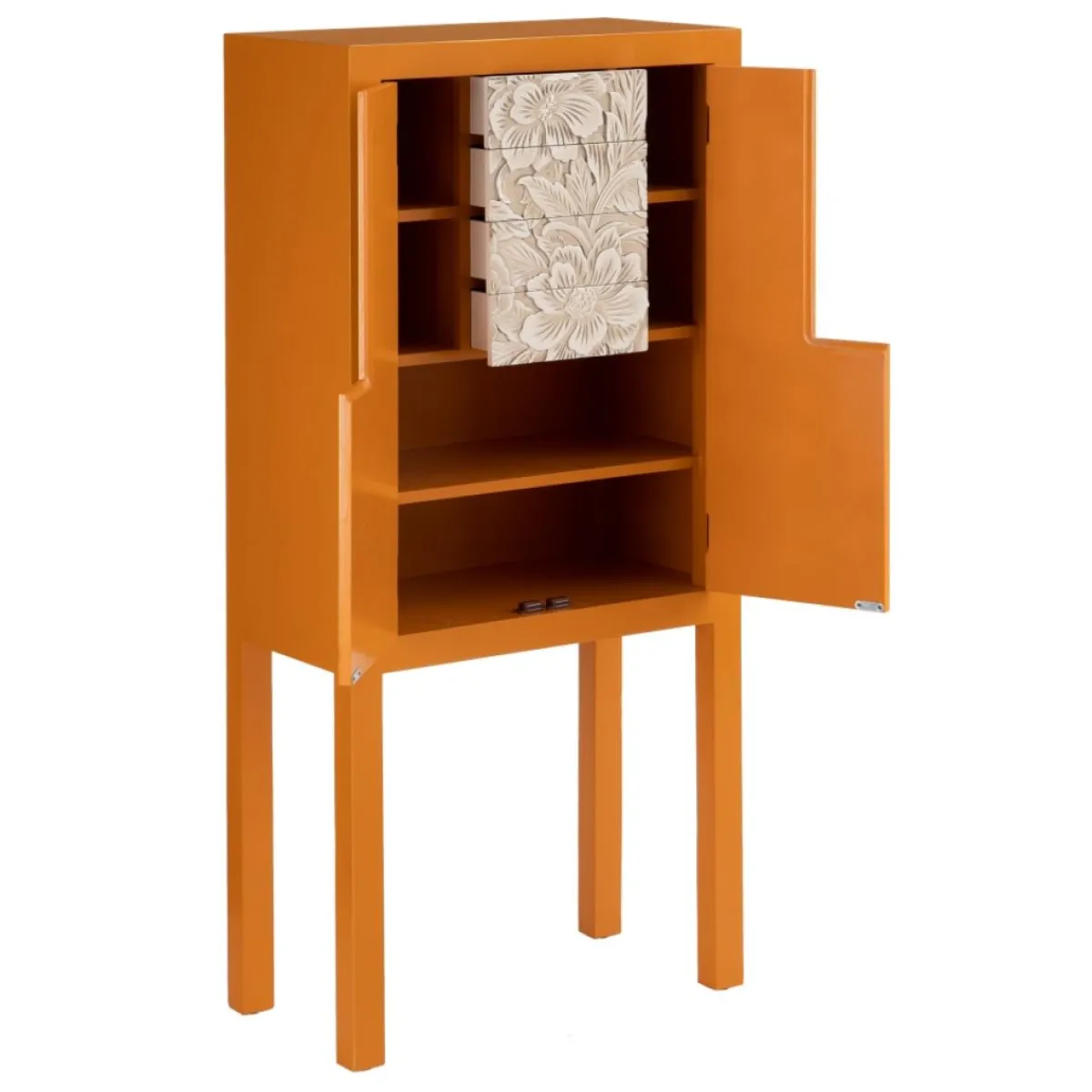 Clearance MyMobel Armario cabinet calabaza dm salón 60 x 30 x 130 cm