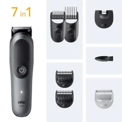 Clearance MyMobel BARBERO-CORTAPELO BRAUN AIO5520 S5 GROCERY 7EN1 AUT.120MIN