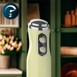 Best MyMobel BATIDORA CECOTEC 03946 POWER RETROGREEN 1200MAX CREAM&CRUSH 1200W COMPLETA