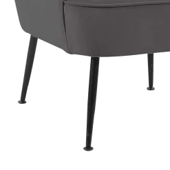 Clearance MyMobel Butaca AMUR Gris/pata negra