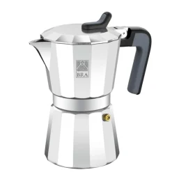 Hot MyMobel CAFETERA BRA DELUXE2 ALUMINIO 6T VITRO