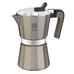 Hot MyMobel CAFETERA BRA TITANIUM ALUMINIO 3T VITRO