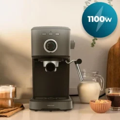 Discount MyMobel CAFETERA EXPRESS CECOTEC 00275 POWER ESPRESSO 20 PECAN STEEL 20BAR 1100W
