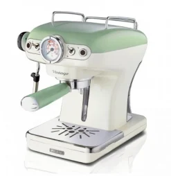 Best MyMobel CAFETERA EXPRESS VINTAGE ARIETE 1389-14 VERDE