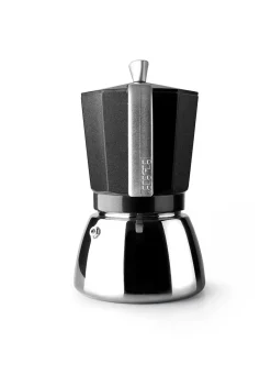 Discount MyMobel CAFETERA ITALIANA IBILI 629212 ELBA BLACK 12 TAZAS INDUCCION