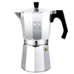Outlet MyMobel Cecotec Cafeteras italianas Cafetera Italiana De Aluminio Cumbia Mokclassic 600 Shiny