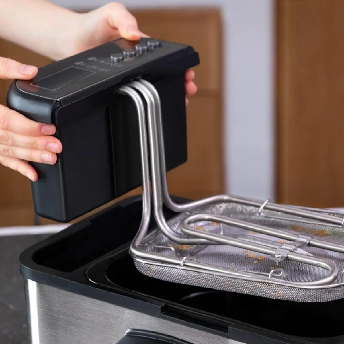 Outlet MyMobel Cecotec Freidoras con aceite Freidora Con Aceite Cleanfry Luxury 3000