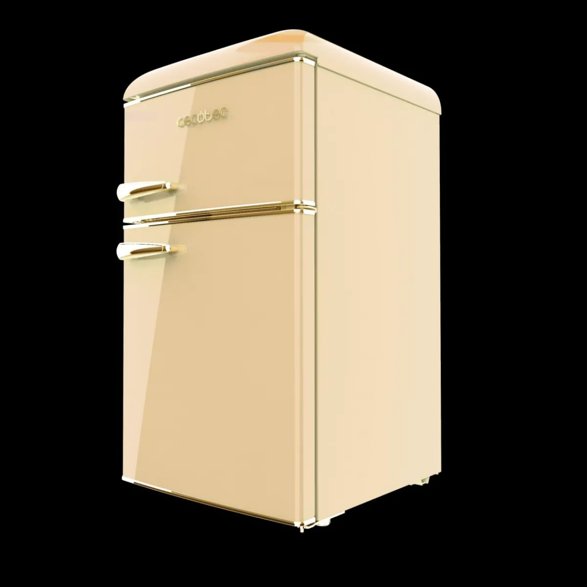 Online MyMobel Cecotec Frigoríficos retro Bolero CoolMarket 2D Origin 86 Beige E