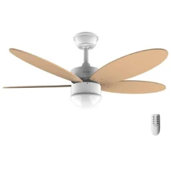 Clearance MyMobel Cecotec Ventiladores de techo con luz Ventilador de techo EnergySilence Aero 4260 Orange