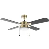 Clearance MyMobel Cecotec Ventiladores de techo con luz EnergySilence Aero 450 GoldBlack
