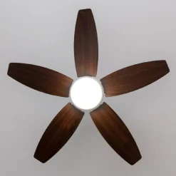 Clearance MyMobel Cecotec Ventiladores de techo con luz EnergySilence Aero 4200 White&DarkWood