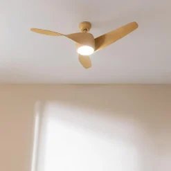 Sale MyMobel Cecotec Ventiladores de techo con luz EnergySilence Aero 5290 LightWood