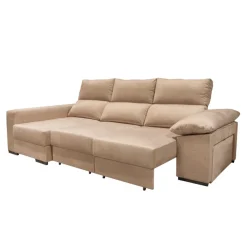 Sale MyMobel Chaiselongue ALBORÁN MARRON CLARO