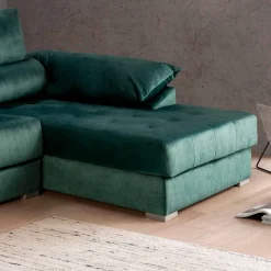 Discount MyMobel Chaiselongue KARPEL Chaiselongue vista de frente derecha
