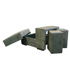 New MyMobel Chaiselongue MALLORCA Gris
