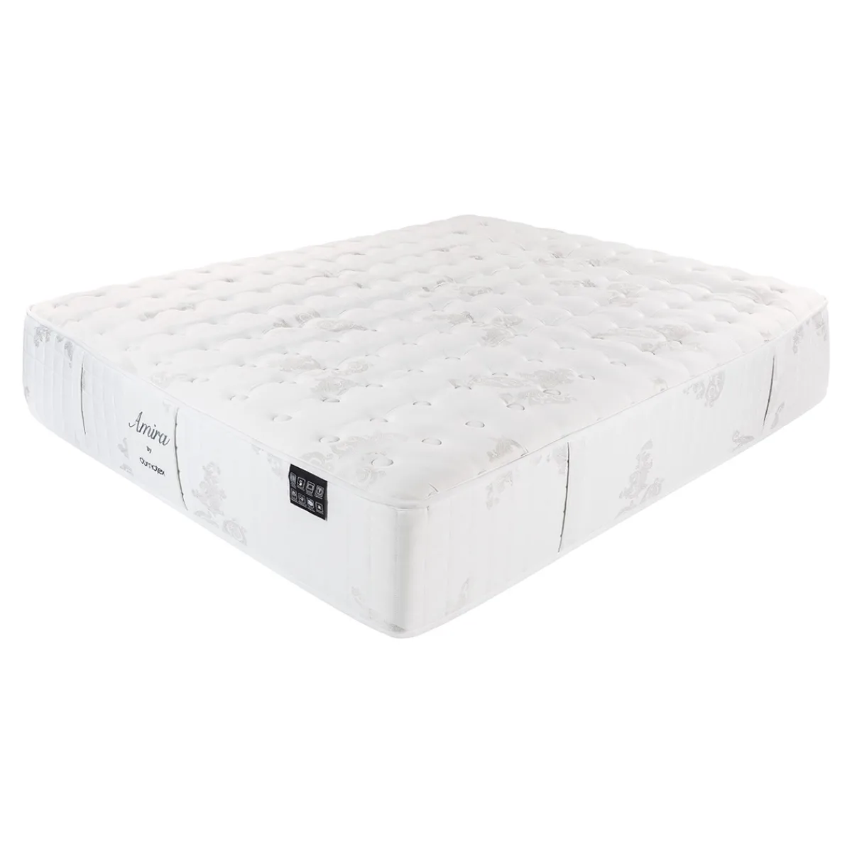 Outlet MyMobel Colchón viscoelástico y muelle ensacado domotex® HAMIRA 90 x 190 cm