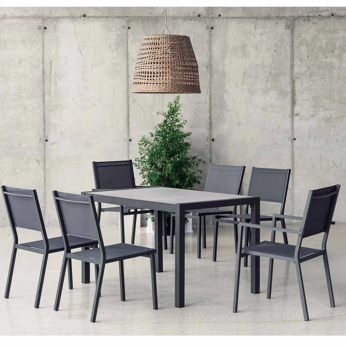 Online MyMobel Conjunto de jardín TELGAR 2