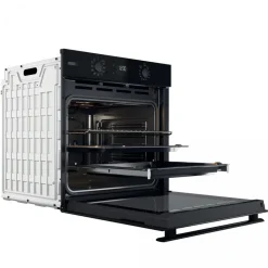 New MyMobel *Esta unidad se vende sin embalaje original*.AT.HORNO WHIRLPOOL OMSR58RU1SB MULT.8 A+ PIRO.HIDRO 71L NGO