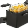 New MyMobel FREIDORA PRINCESS 182727 3L INOX PINTADO NEGRO