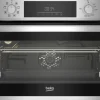 New MyMobel HORNO COMPACTO BEKO BBCM12300X MULTIF.8 3D GUIA TELESC. HIDROLISIS INOX
