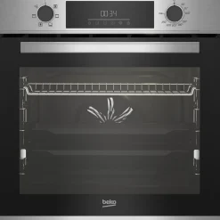 Clearance MyMobel HORNO+INDUCCION BEKO BBSE12340XD MULTIF.6 A INOX C-LIMPIEZA VAPOR