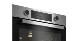 Clearance MyMobel HORNO+INDUCCION BEKO BBSE12340XD MULTIF.6 A INOX C-LIMPIEZA VAPOR