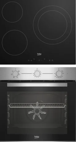 Fashion MyMobel HORNO+VITRO BEKO BBSE12120XD MULTIF6.A INOX C-LIMPIEZA VAPOR