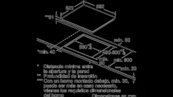 Online MyMobel INDUCCION BALAY 3EB965LR 3F Z.28CM BISEL 7400W 60CM NGO