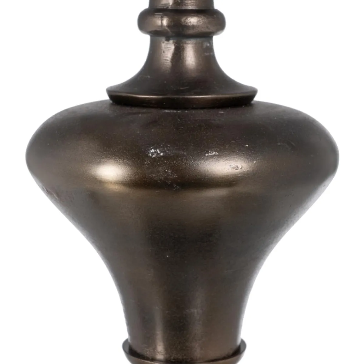 Hot MyMobel Lámpara mesa bronce tejido-metal 38 x 38 x 79 cm