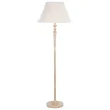 Best MyMobel Lámpara suelo natural madera - tejido 50 x 50 x 157 cm