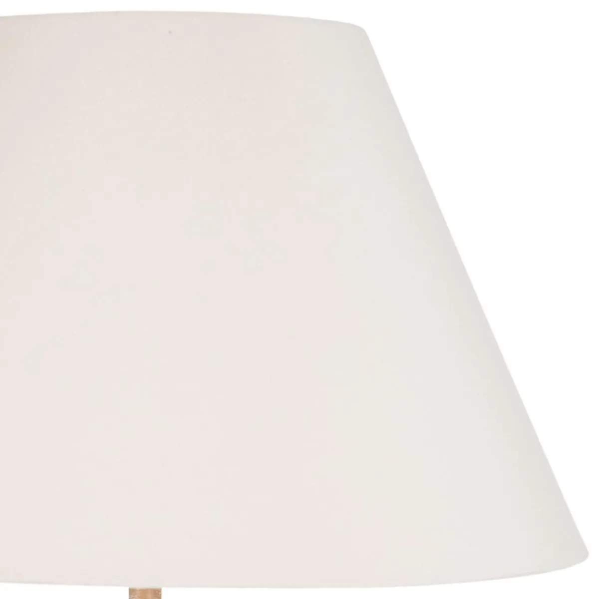 Best MyMobel Lámpara suelo natural madera - tejido 50 x 50 x 157 cm