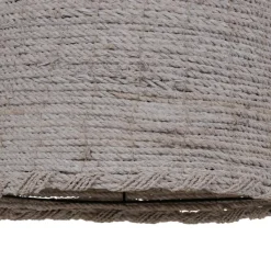 New MyMobel Lámpara techo blanco 100% fibra natural 43 x 43 x 52 cm