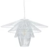 Sale MyMobel Lámpara techo blanco metal iluminación 59 x 59 cm