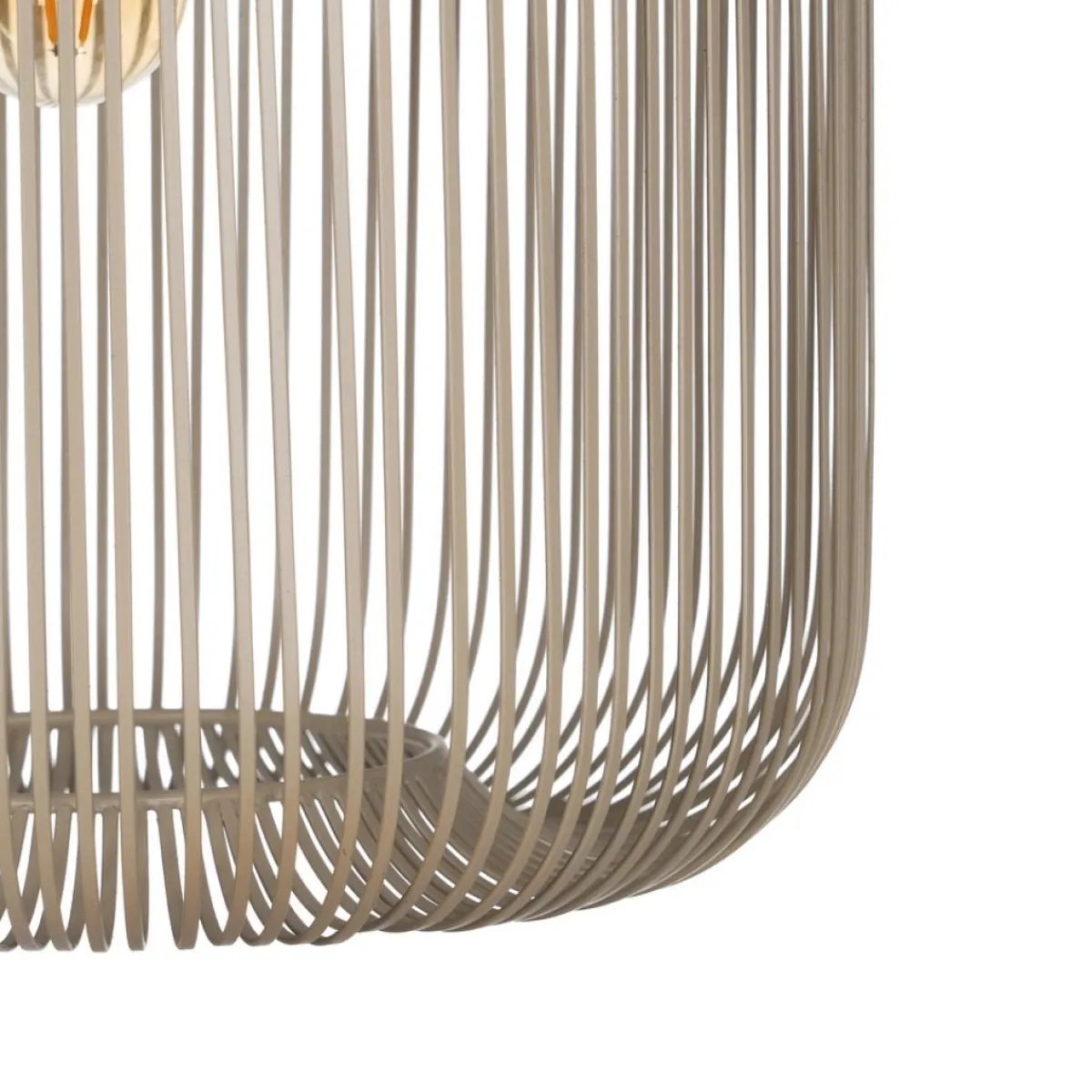 Clearance MyMobel Lámpara techo crema metal iluminación 35 x 35 x 33 cm