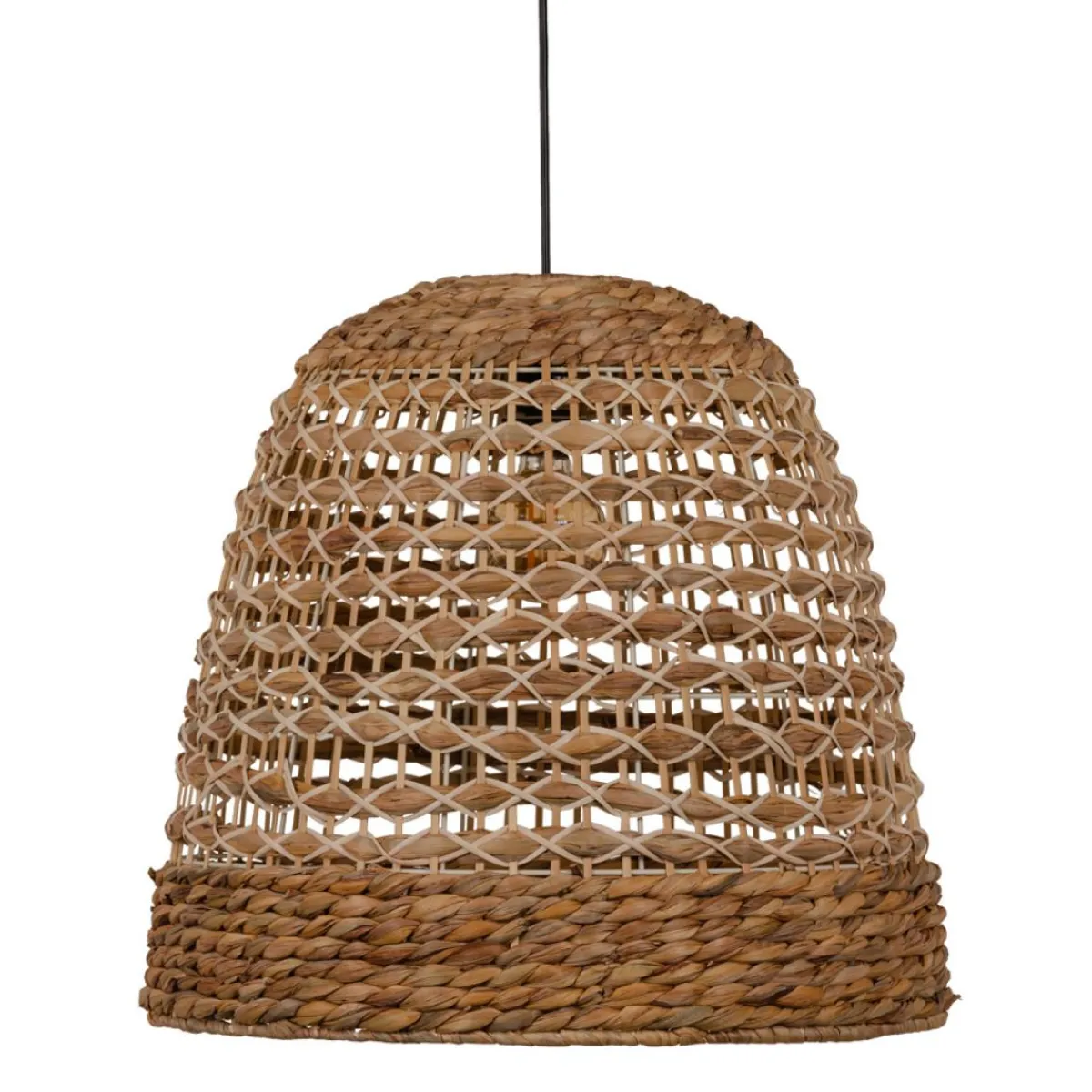 Sale MyMobel Lámpara techo natural ratán-metal 49 x 49 x 46 cm