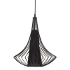 Sale MyMobel Lámpara techo negro hierro iluminación 30 x 30 x 45 cm