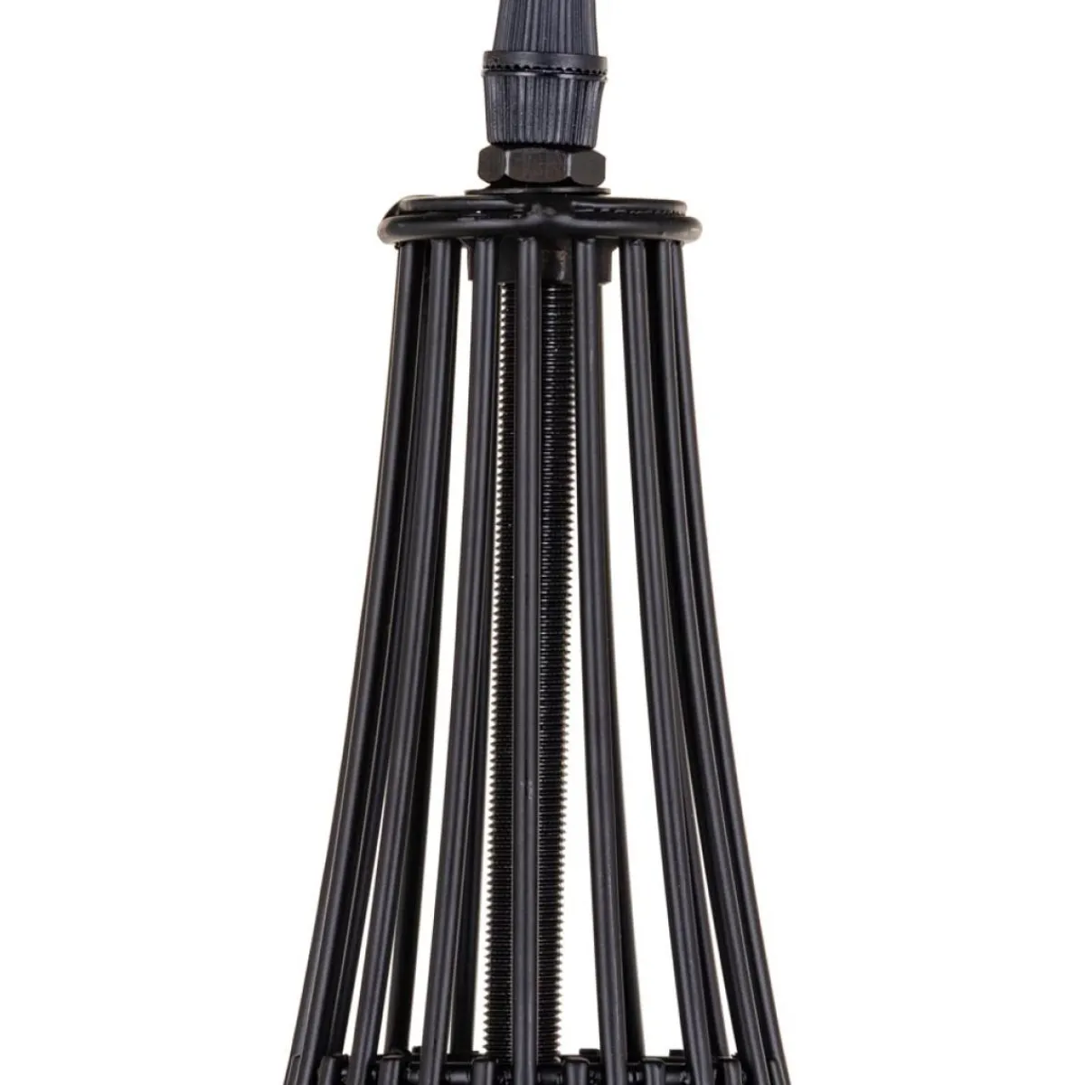 Sale MyMobel Lámpara techo negro hierro iluminación 30 x 30 x 45 cm
