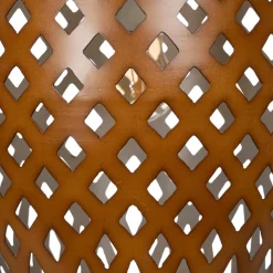 Clearance MyMobel Lámpara techo oro metal iluminación 30 x 30 x 53 cm