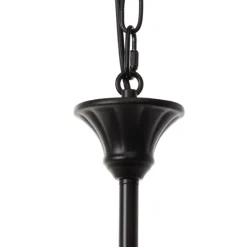 Outlet MyMobel Lámpara techo oro-negro metal 65 x 65 x 49,50 cm