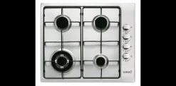 Best MyMobel PLACA GAS CATA GI 6031 X 4F. INOX G.NAT TRIPLE CORONA 08066011