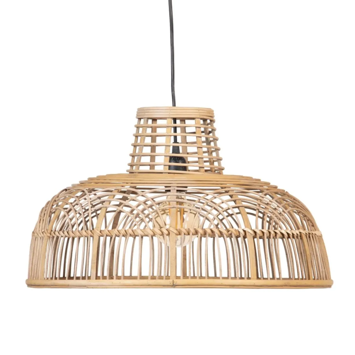 Outlet MyMobel S-2 lámpara techo natural ratán 51,50 x 51,50 x 30 cm