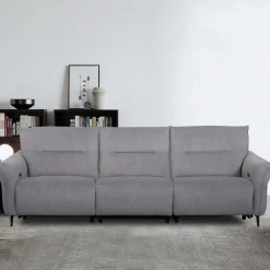 Discount MyMobel Sofá 3 plazas modelo VENTURA Gris Oscuro