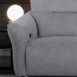 Discount MyMobel Sofá 3 plazas modelo VENTURA Gris Oscuro
