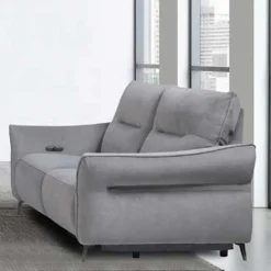 Sale MyMobel Sofá de dos plazas VENTURA Gris Oscuro