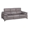 Hot MyMobel Sofa 3 plazas modelo ZAHARA Tela gris